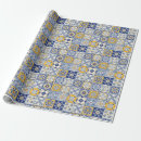 Pesquisar por azulejo papel de presente Azul amarelo
