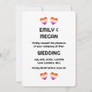Pesquisar por lésbicas casamento convites Minimalista