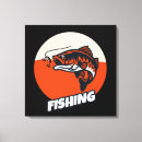 Pesquisar por peixes impressão de canvas Pescadores
