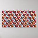 Pesquisar por triângulos coloridos pôsteres Abstrato