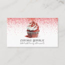 Pesquisar por cupcake vermelho cartao de visita Padeiro