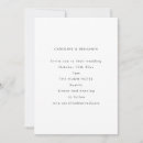 Pesquisar por preto branco simples casamento convites Moderno