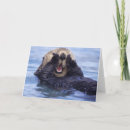 Pesquisar por cute otter cartoes postais Sea