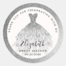 Pesquisar por aniversário 16 anos adesivos Prata