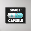 Pesquisar por cápsulas impressão de canvas Cápsula espacial