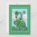 Pesquisar por trevo de quatro folhas cartoes Leprechaun