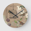 Pesquisar por vintage floral relogios de parede Francês