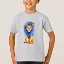 Pesquisar por animal feroz camisetas Design de leão feroz