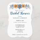 Pesquisar por laranja e azul convites Aquarela