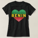 Pesquisar por benin camisetas Bandeira de benin