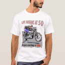 Pesquisar por a vida começa aos 50 camisetas Bicicleta