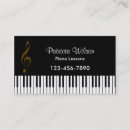 Pesquisar por cartão indústria musical de cartao de visita Professor de piano