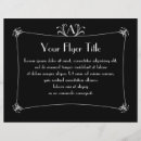 Pesquisar por monograma flyers Elegante