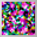 Pesquisar por pixel pósteres pôsteres Multicolorido