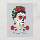 Pesquisar por dia de los muertos cartoes postais Mulheres