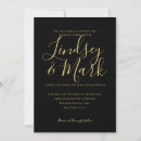 Pesquisar por preto do ouro casamento convites Couple