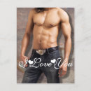 Pesquisar por homem bonito cartoes postais For her