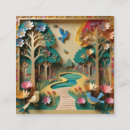 Pesquisar por árvores coloridas padrao cartao de visita Abstrato