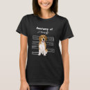 Pesquisar por anatomia do cão camisetas Beagle