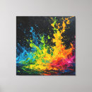 Pesquisar por colorir impressão de canvas Abstrato