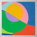 Pesquisar por geometria colorida pôsteres Abstrato