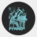 Pesquisar por símbolo musical adesivos Pianista
