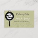 Pesquisar por cozinheiro chefe culinário cartao de visita Cozimento