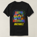 Pesquisar por ideias aniversário 90 camisetas Qualquer pessoa