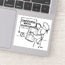 Pesquisar por lixo branco adesivos Desenho animado