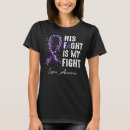 Pesquisar por fita do roxo do lúpus camisetas Púrpura