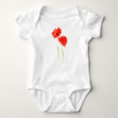 Pesquisar por papoilas vermelhas bebê roupas Flores