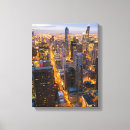 Pesquisar por fotografia da skyline impressão de canvas Destinos do viagem