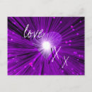 Pesquisar por coração roxo cartoes postais Romance