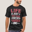 Pesquisar por jogo da vida camisetas Citação