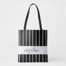 Pesquisar por risca bolsas tote Preto e branco