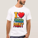 Pesquisar por dedo pintura camisetas Pintura por dedos