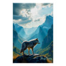 Pesquisar por lobos pósteres pôsteres Lobo majestoso
