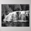 Pesquisar por cachoeira preto e branco pôsteres Cascata
