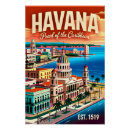 Pesquisar por cuba pôsteres De viagem retrô