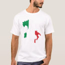 Pesquisar por mapa da bandeira de italia camisetas Itália
