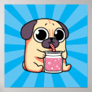 Pesquisar por pug desenhos pôsteres Cão