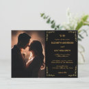 Pesquisar por convite para preto e ouro casamento convites Script