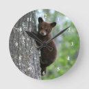 Pesquisar por urso marrom relogios de parede Vida selvagem