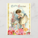 Pesquisar por design da páscoa cartoes postais Vintage