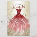Pesquisar por vestido vermelho convites Doce dezesseis