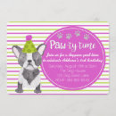 Pesquisar por partido do filhote de cachorro convites Menina