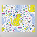 Pesquisar por animais dos desenhos animados pôsteres Bonito