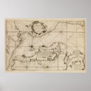 Pesquisar por mapas náuticos pôsteres Oceano