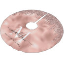 Pesquisar por metálico saias para árvore de natal Monograma