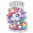 Pesquisar por unicórnio kawaii adesivos Chá de bolhas